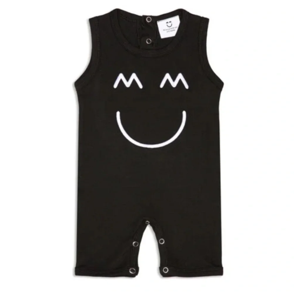 Miles and Milan Sleeveless Embroidered Romper
